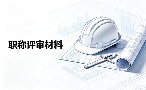 广德职称评审表报送